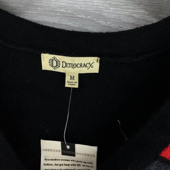 Democracy Striped Girlfriend Cardigan - Picture 3 of 5